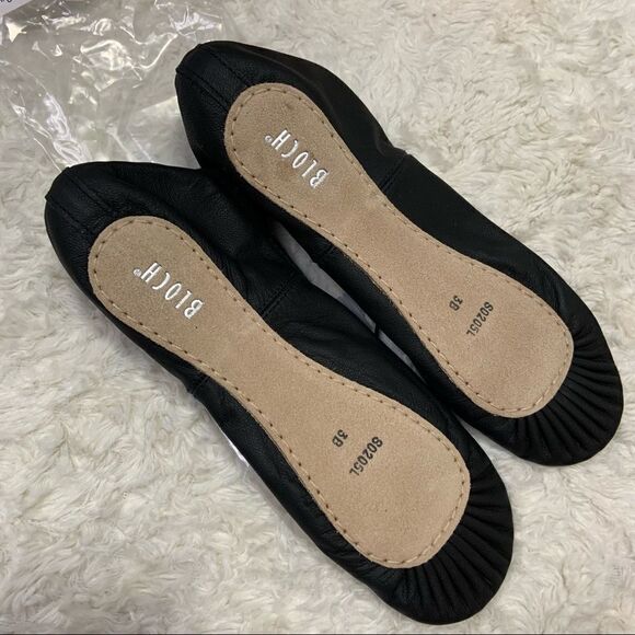 🆕 BLOCH Women's Dansoft Full Sole Leather Ballet Slipper/Shoe 3B - Picture 3 of 4